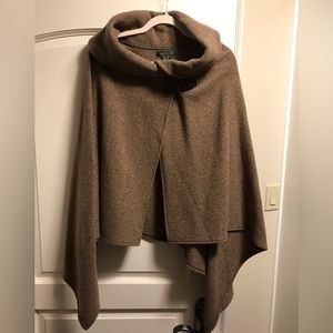 Wool cape